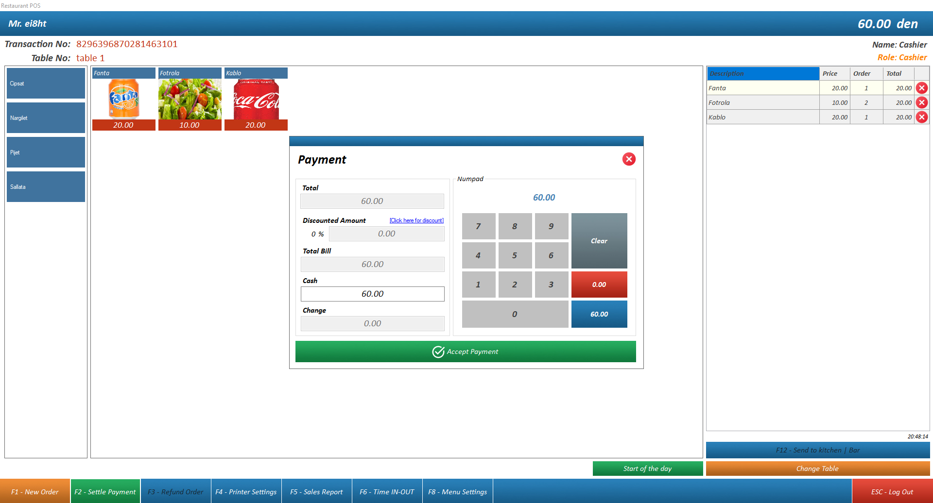 Restaurant POS 