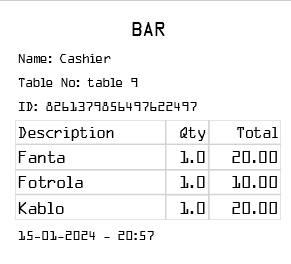 Restaurant POS 