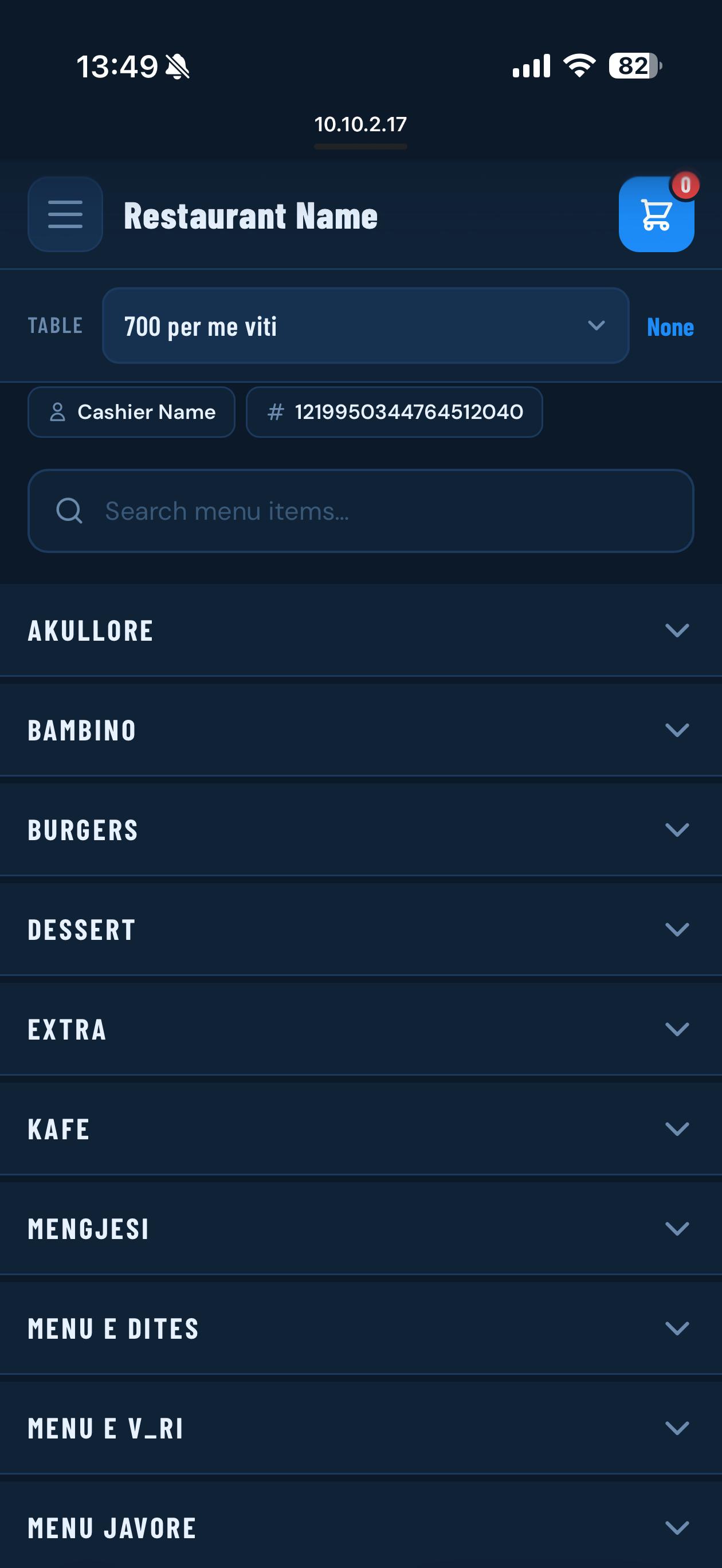 Restaurant POS 