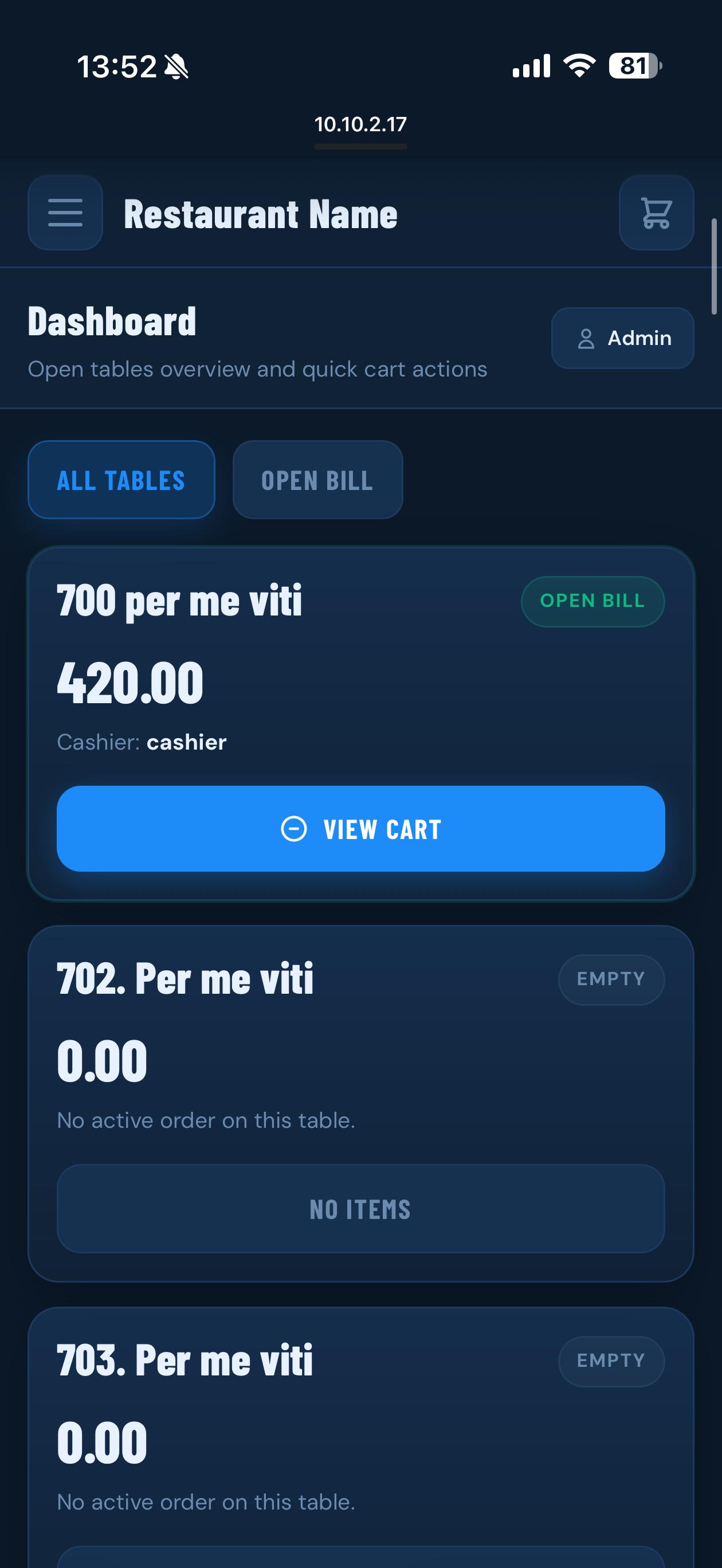 Restaurant POS 