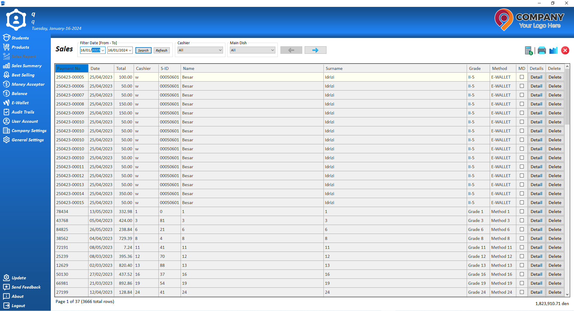 Main App (Desktop App)