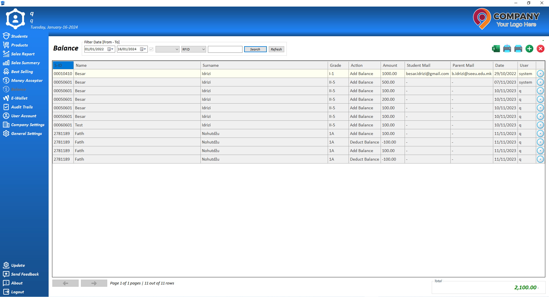 Main App (Desktop App)