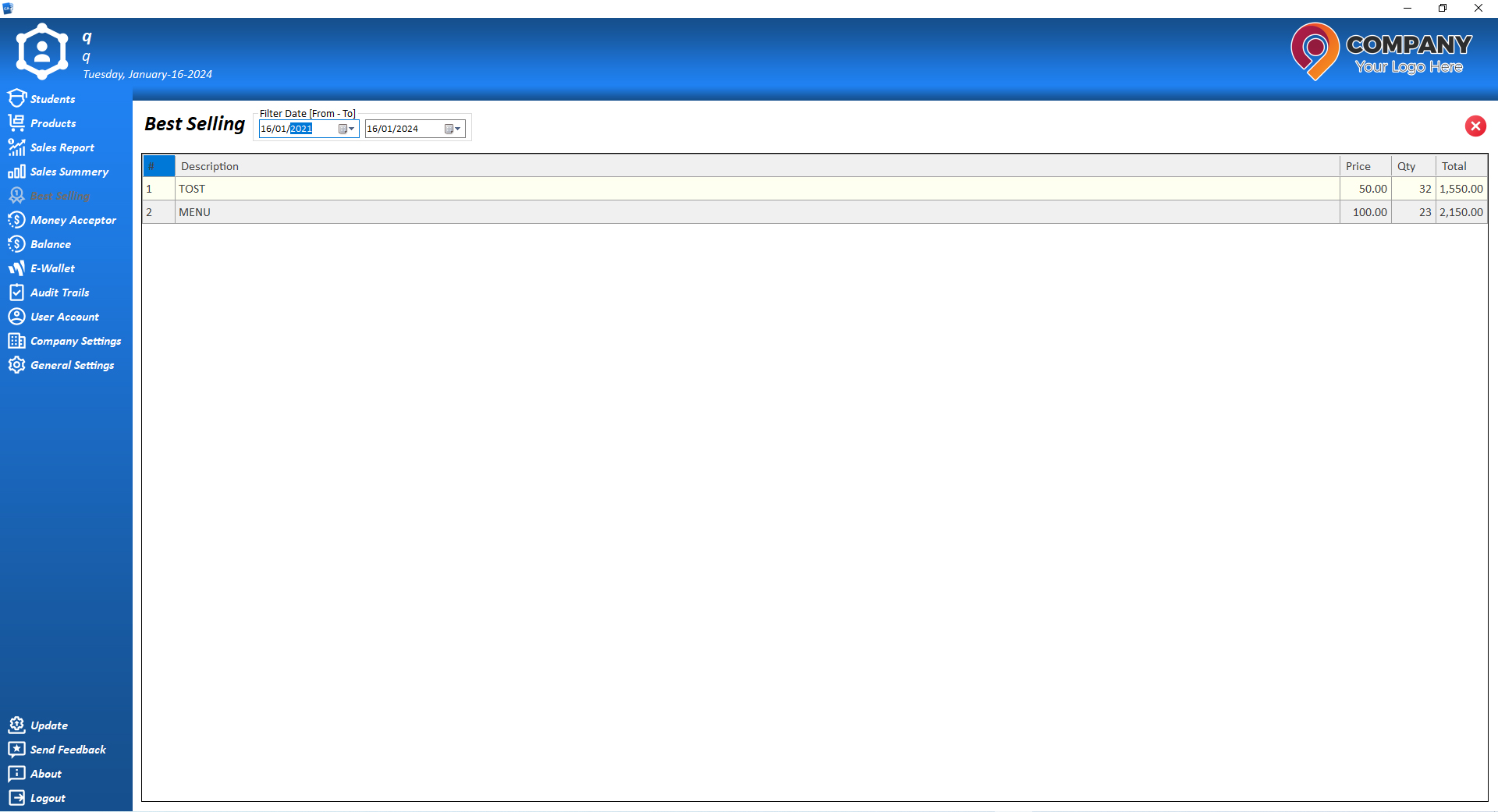 Main App (Desktop App)