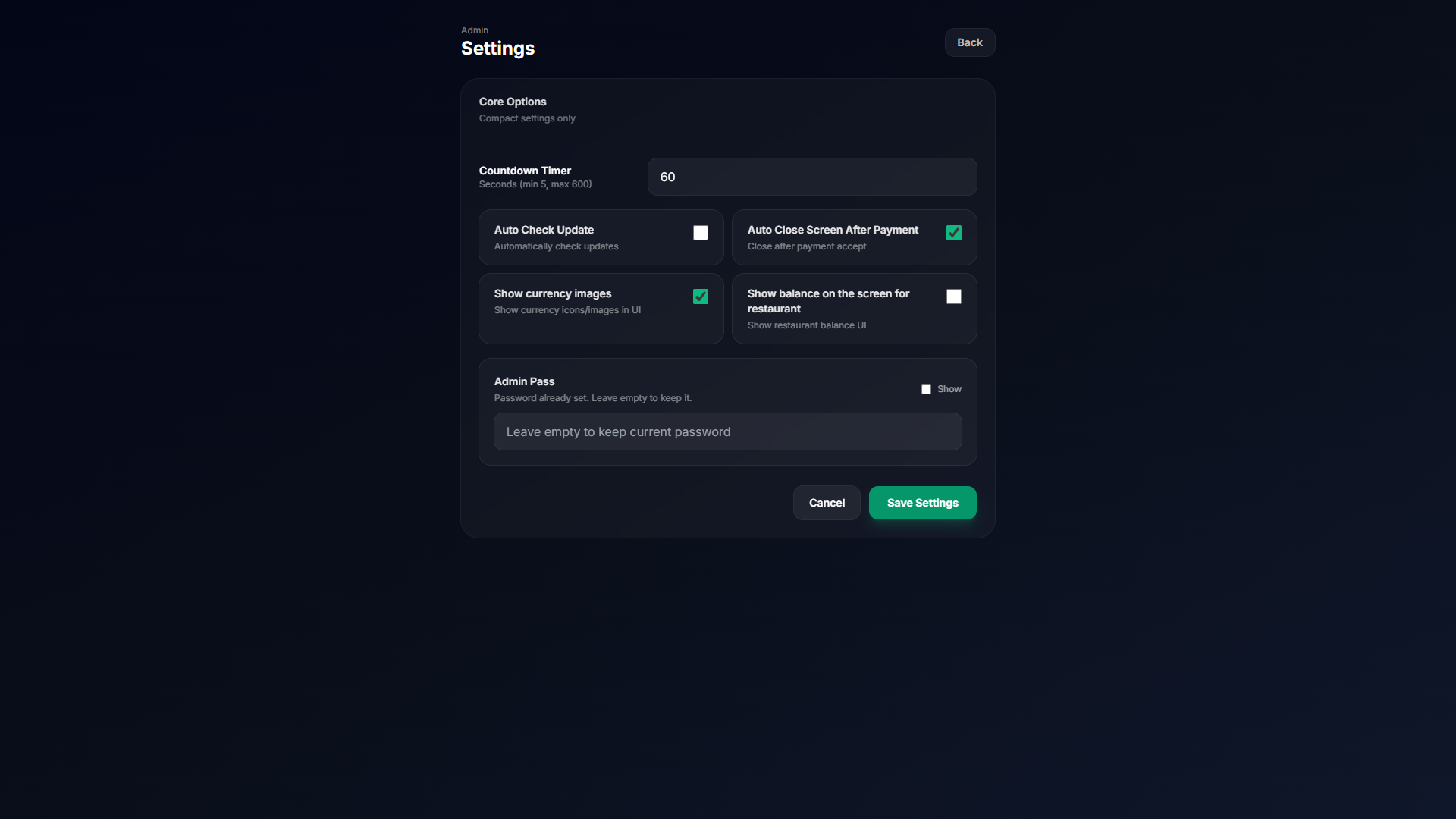 Kiosk App