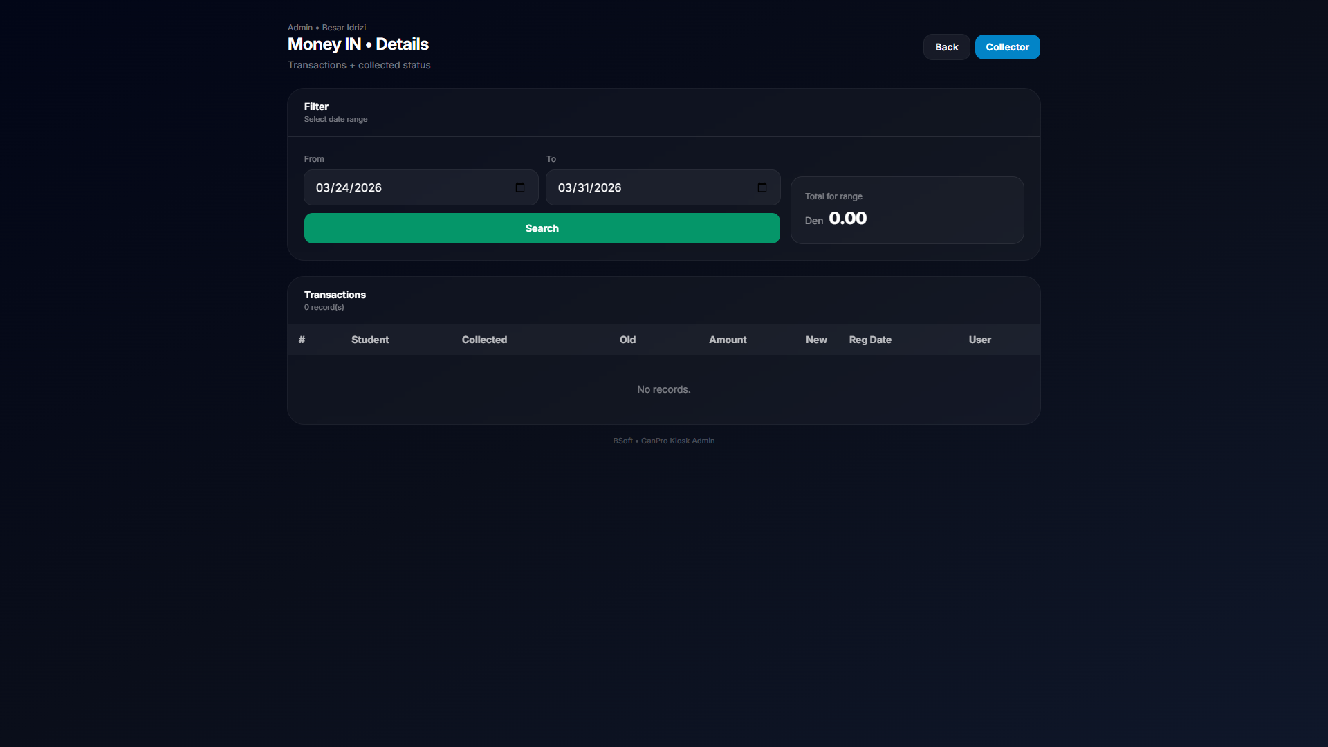 Kiosk App