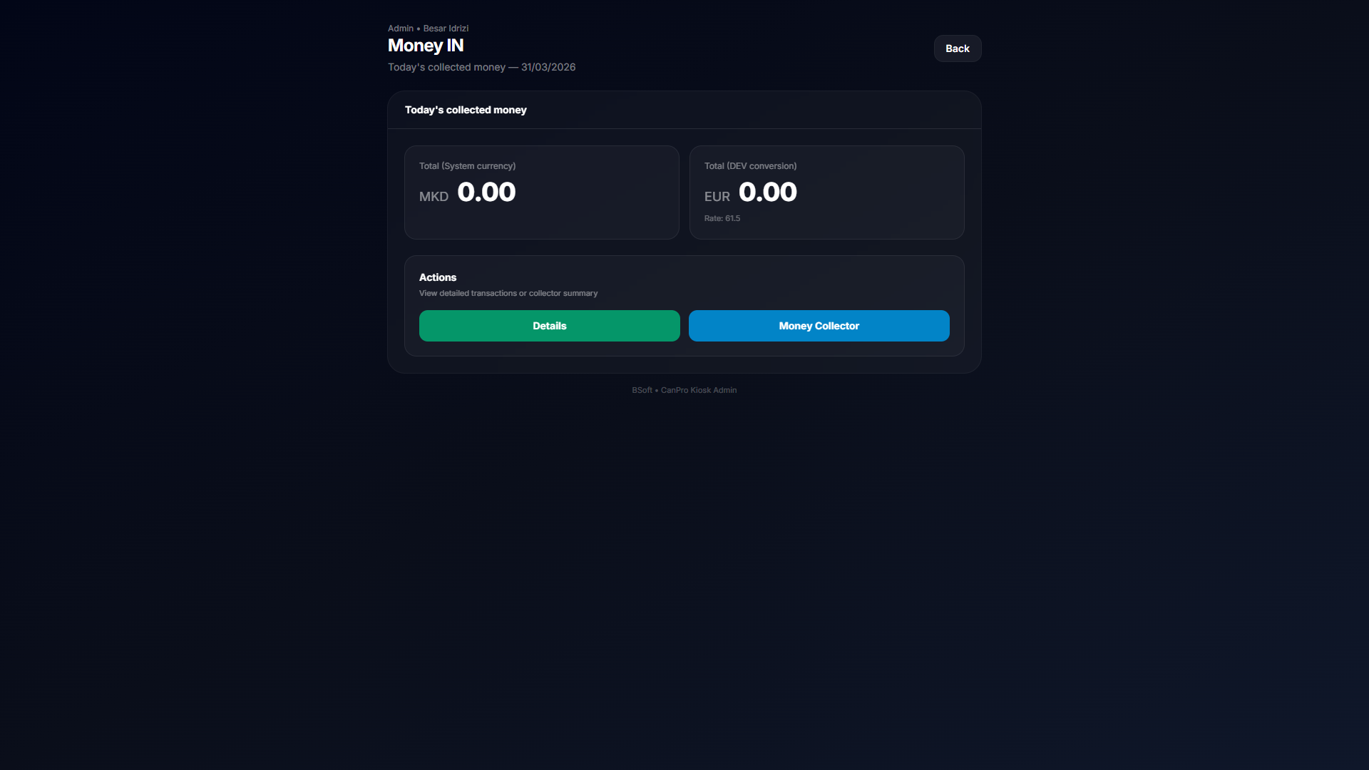 Kiosk App