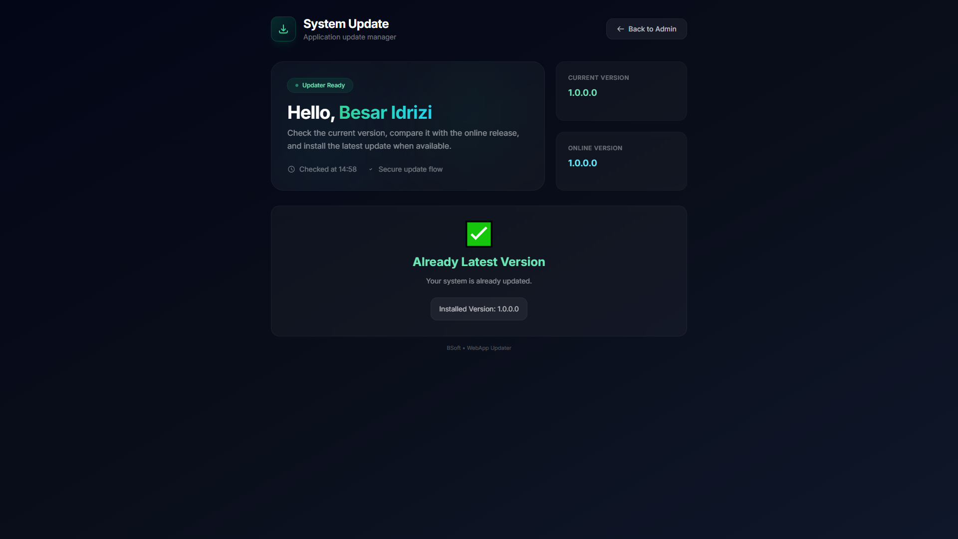 Kiosk App