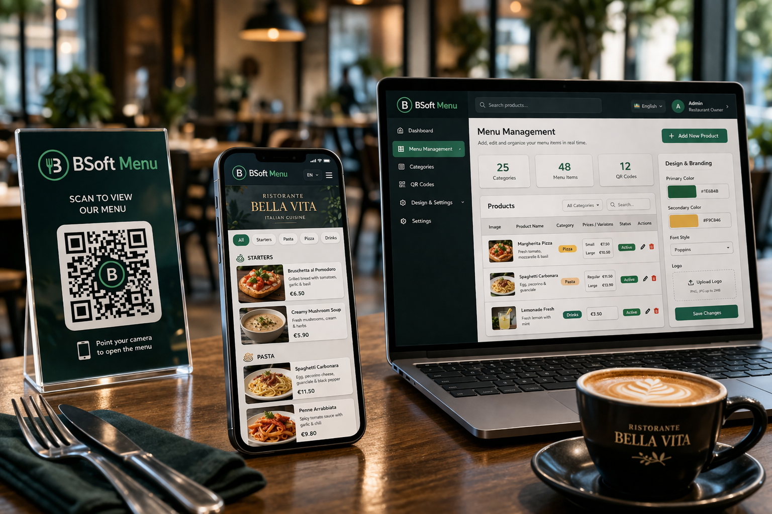 BSoft Menu 
